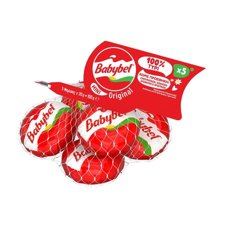 Ημίσκληρο Τυρί BABYBEL Mini σε μερίδες 100g