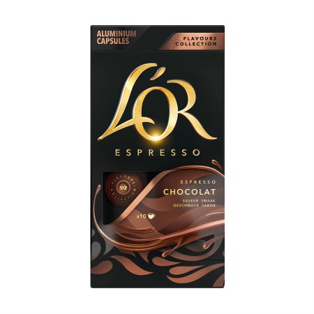 L'OR Καφές Espresso Σοκολάτα σε Κάψουλες συμβατές με μηχανή Nespresso 10x5,2gr