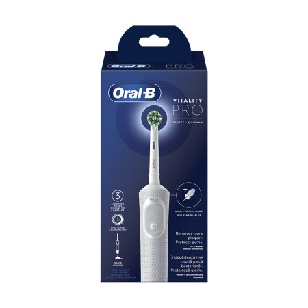 ORAL-B Vitality Pro Ηλεκτρική Οδοντόβουρτσα Protect X Clean White ...