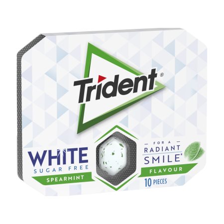 TRIDENT White Τσίχλες Δυόσμος Χωρίς ζάχαρη 17g
