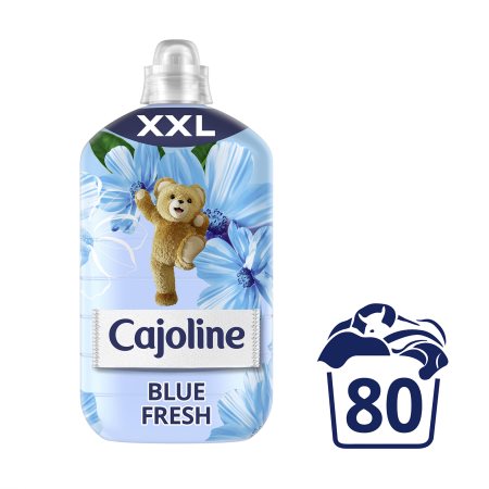 CAJOLINE Μαλακτικό Ρούχων Συμπυκνωμένο Blue Fresh 80 πλύσεις 1840ml