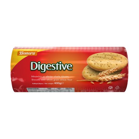 BONORA Digestive Μπισκότα 400gr