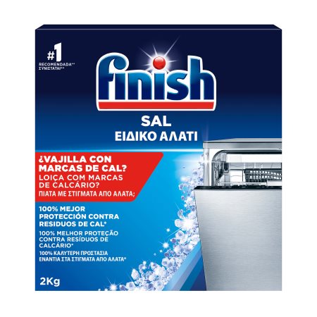 FINISH Ειδικό Αλάτι Πλυντηρίου Πιάτων 2kg