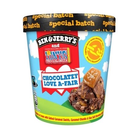 BEN & JERRY'S Παγωτό Chocolatey Love-A-Fair 402gr (465ml)