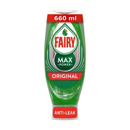 FAIRY Max Power Απορρυπαντικό Πιάτων Υγρό Original 660ml