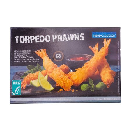 Γαρίδες Παναρισμένες Torpedo NORDIC SEAFOOD 200g