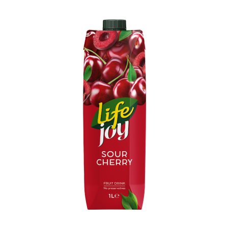 LIFE Joy Φρουτοποτό Βύσσινο 1lt