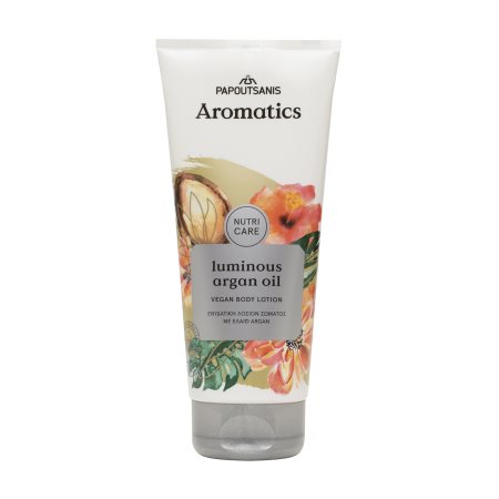 PAPOUTSANIS Aromatics Κρέμα Σώματος Luminous Argan Oil Vegan 200ml
