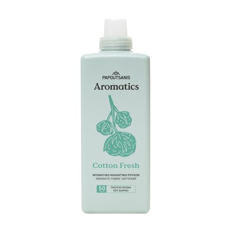 PAPOUTSANIS Aromatics Cotton Fresh Συμπυκνωμένο Μαλακτικό 50 πλύσεις