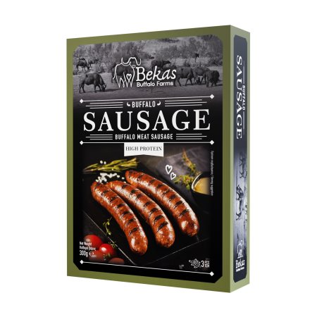 BEKAS BUFFALO FARMS Λουκάνικα Βουβαλινά High Protein 300g