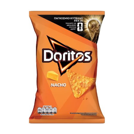 DORITOS Σνακ Καλαμποκιού Nacho 90g