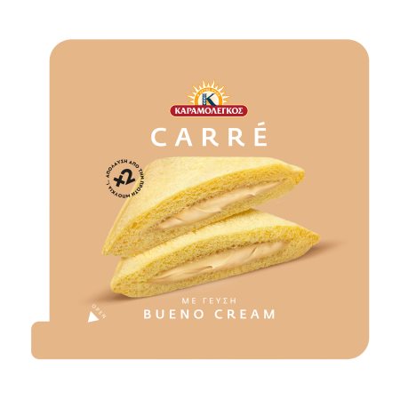 ΚΑΡΑΜΟΛΕΓΚΟΣ Carré με γεύση Bueno Cream 100g