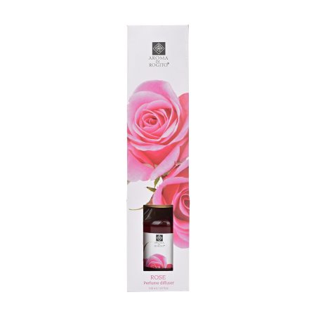 AROMA DI ROGITO Σετ Αρωματικά Χώρου Στικς Rose 100ml
