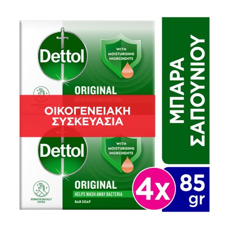 DETTOL Σαπούνι Classic 4x85g