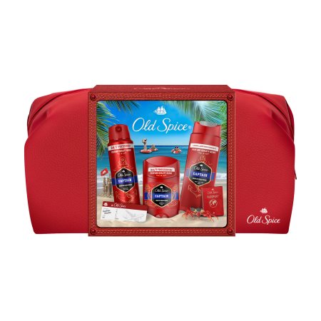 OLD SPICE Captain Αποσμητικό Σπρέι & Στικ & Shower Gel & Νεσεσέρ