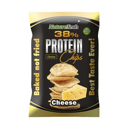 NATURE TECH Protein Chips Σνακ με Τυρί 50g