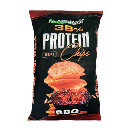 NATURE TECH Protein Chips Σνακ με γεύση Bbq 50g