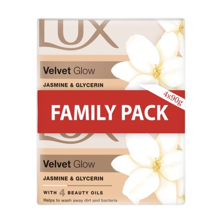 LUX Σαπούνι Velvet Glow 4x90g