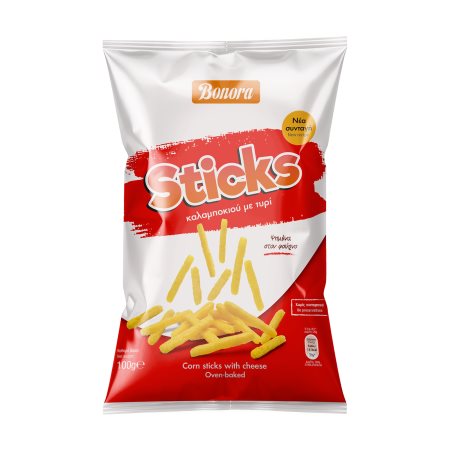 BONORA Sticks Καλαμποκιού με Τυρί 100g