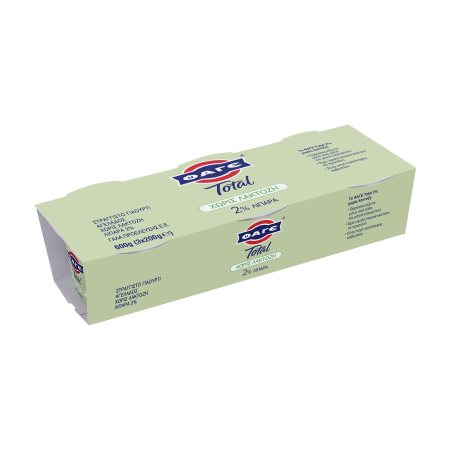 ΦΑΓΕ Total Γιαούρτι Στραγγιστό 2% Χωρίς λακτόζη 3x200g