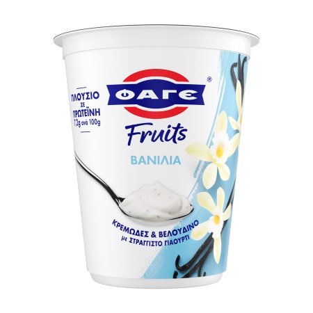 ΦΑΓΕ Fruits Επιδόρπιο Στραγγιστού Γιαουρτιού με Βανίλια 380g