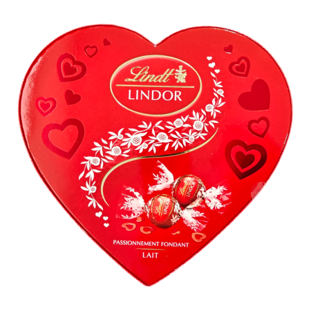 LINDT Lindor Σοκολατάκια Γάλακτος Καρδιά 200g