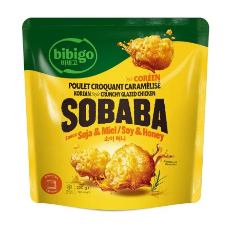 Κοτομπουκιές BIBIGO Sobaba Καραμελωμένες 220g