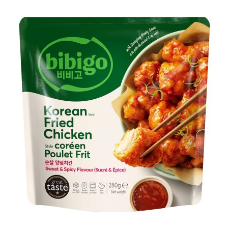 Τηγανητό Κοτόπουλο BIBIGO με Γλυκιά & Πικάντικη γεύση 280g