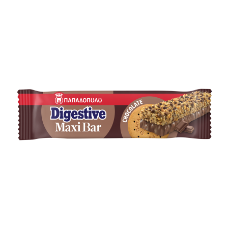 ΠΑΠΑΔΟΠΟΥΛΟΥ Digestive Maxi Bar Δημητριακών με Σοκολάτα 50g