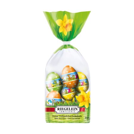 RIEGELEIN Πασχαλινά Σοκολατένια Αυγά Γάλακτος 117g