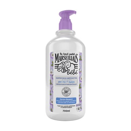 Le Petit Marseillais Σαμπουάν & Αφρόλουτρο για Βρέφη Αμύγδαλο 700ml