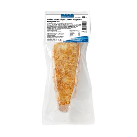 Μπακαλιάρος Cod Φιλέτο NORDIC SEAFOOD σε κουρκούτι 330g