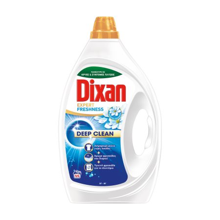 DIXAN Απορρυπαντικό Πλυντηρίου Ρούχων Τζελ Expert Freshness 44 πλύσεις