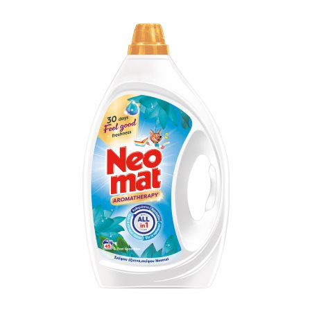 NEOMAT Aromatherapy Απορρυπαντικό Πλυντηρίου Ρούχων Υγρό Feel Good Blue Lotus 45 πλύσεις