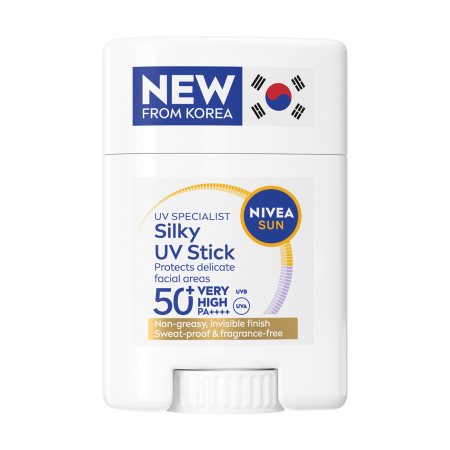 NIVEA SUN Silky UV Face Στικ SPF50+ 15g