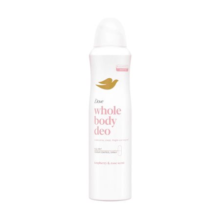 DOVE Whole Body Αποσμητικό Σπρέι Raspberry & Rose Scent 150ml