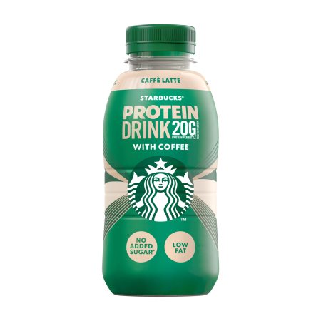STARBUCKS Protein Drink Ρόφημα Γάλακτος με Καφέ Latte Χωρίς προσθήκη ζάχαρης 330ml