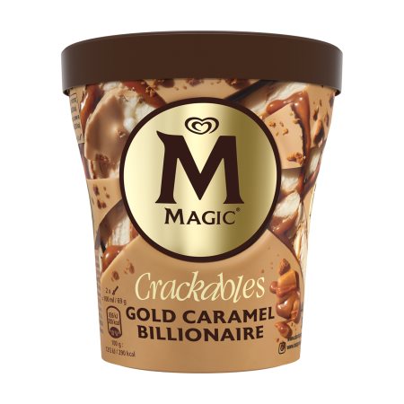 MAGIC Crackables Παγωτό Gold Caramel Billionaire 305g (440ml)