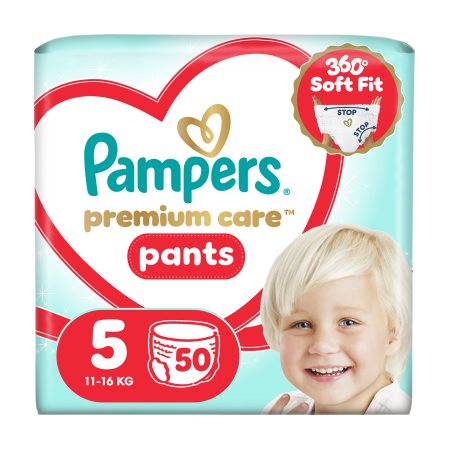 PAMPERS Premium Care Pants Πάνες Βρακάκι Νο5 11-17kg 50τεμ
