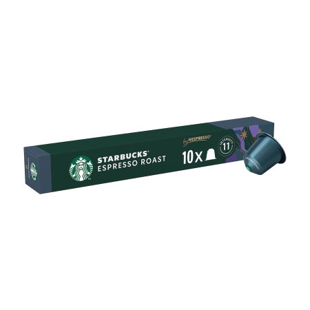 STARBUCKS Καφές Espresso Roast Decaf 10 κάψουλες συμβατές με μηχανή Nespresso 55g