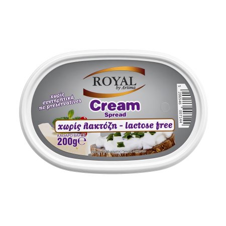 Τυρί Κρέμα ROYAL Χωρίς λακτόζη 200g