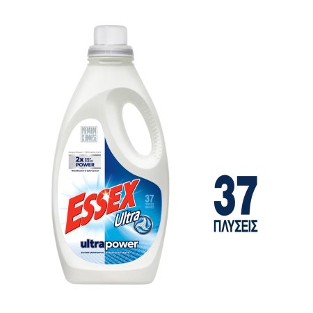 Essex Ultra Απορρυπαντικό Πλυντηρίου Υγρό Ρούχων Ultra Power 37 Πλύσεις    