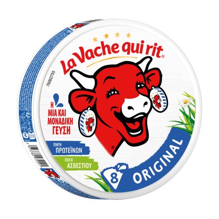 Κρεμώδες Τυρί LA VACHE QUI RIT Original σε τρίγωνα 8τεμ 120g