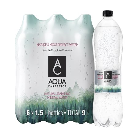 AQUA CARPATICA Ανθρακούχο Νερό 6x1,5lt