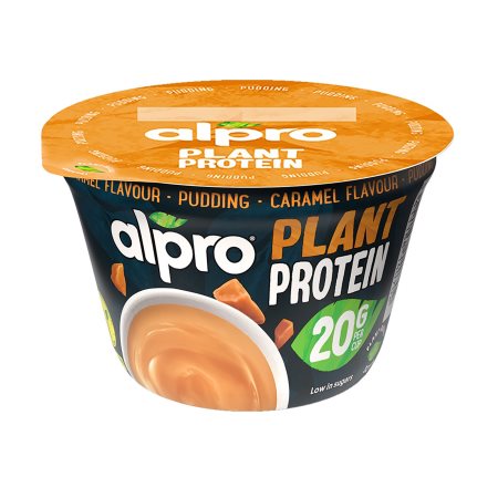 ALPRO Protein Πουτίγκα Σόγιας με γεύση Καραμέλα Vegan Χωρίς Γλουτένη 200g