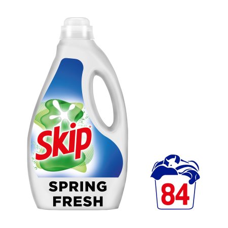 SKIP Απορρυπαντικό Πλυντηρίου Ρούχων Υγρό Spring Fresh 84 πλύσεις 
