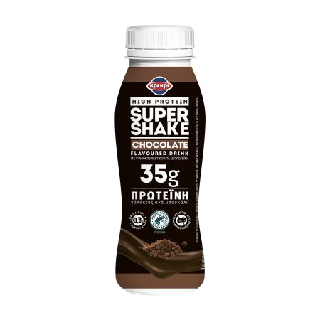 ΚΡΙ ΚΡΙ Super Shake High Protein με γεύση Σοκολάτα Χωρίς πρόσθετα σάκχαρα 330ml
