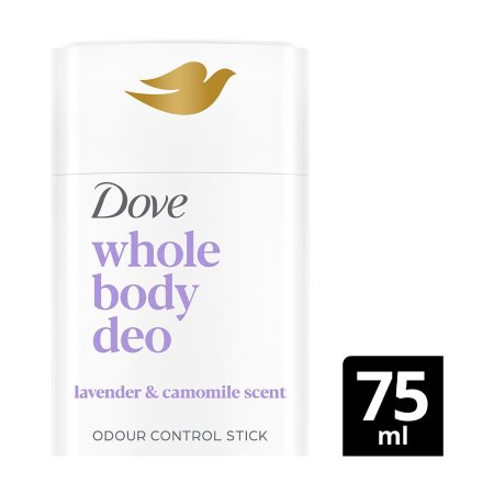 DOVE Whole Body Αποσμητικό Στικ Λεβάντα & Χαμομήλι 75ml