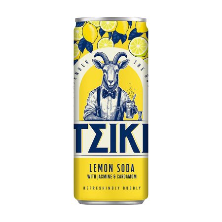 ΤΣΙΚΙ Lemon Soda με Γιασεμί & Κάρδαμο 330ml