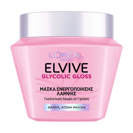 ELVIVE Μάσκα Μαλλιών Glycolic Gloss 300ml